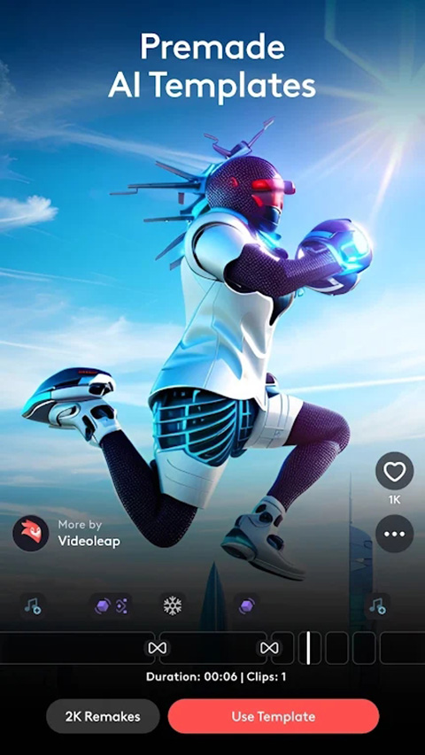 Videoleap视频剪辑创意版截图3