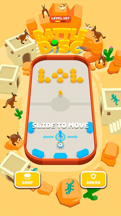 飞盘战斗截图1