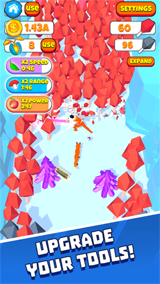 Idle Lumberjack 3D截图1