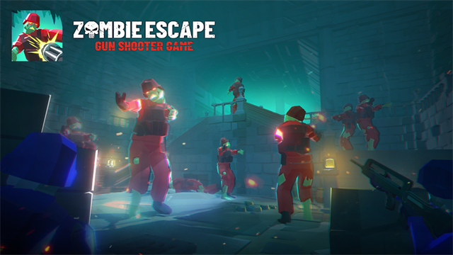 Zombie Escape Gun Shooter Game截图2