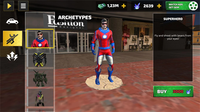 Rope hero vice town截图3