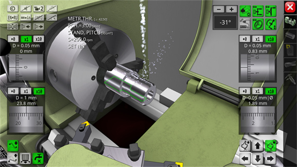 Lathe Simulator Lite(车床模拟器)截图4