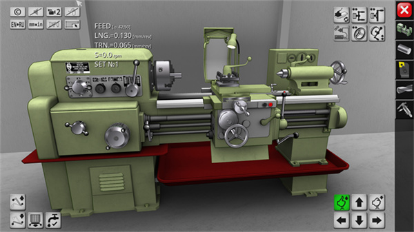 Lathe Simulator Lite(车床模拟器)截图3
