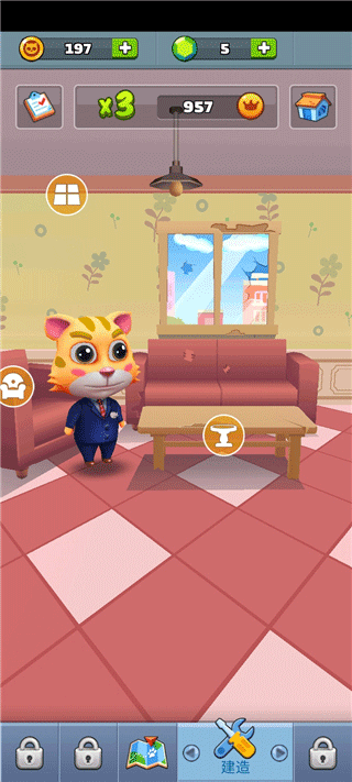 小猫冲刺无限金币版截图1