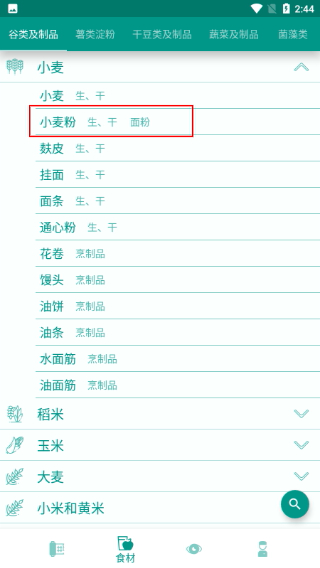 食物书