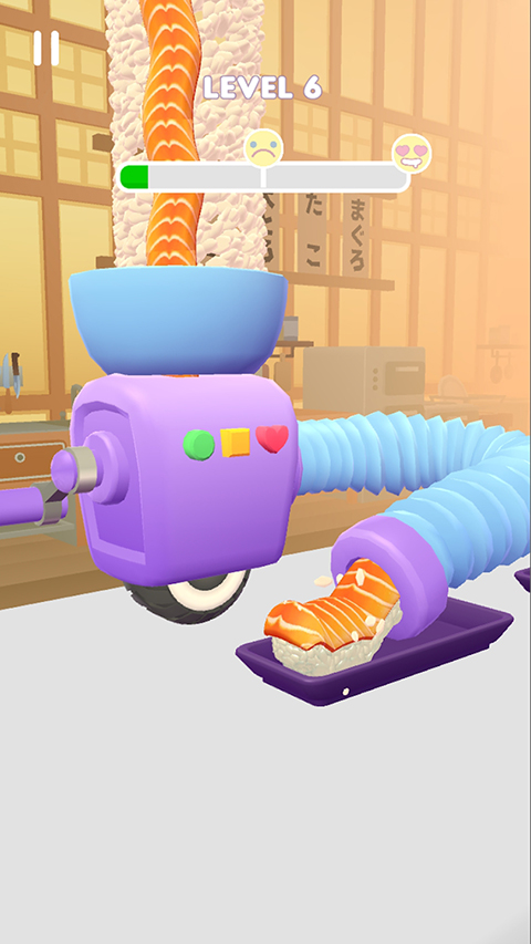 寿司卷3D无限金币版截图5