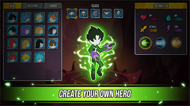 Super Stick Man Dragon Warriors截图1