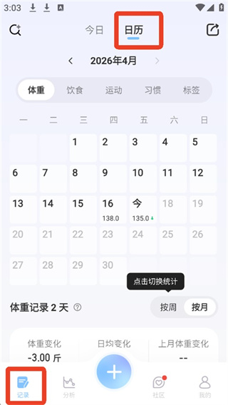 体重小本