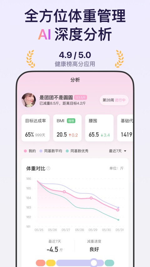 体重小本截图2