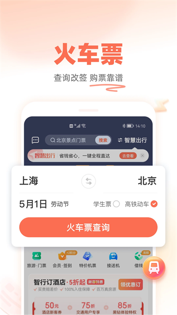 铁友火车票app截图2