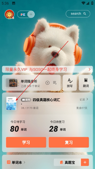 soso背单词