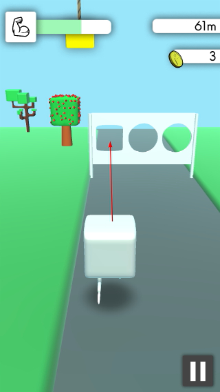 形状奔跑