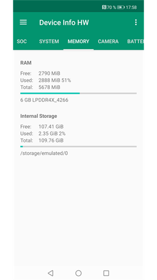 Device Info HW截图1
