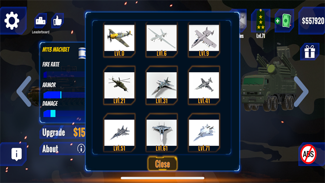 防空炮模拟器无限金币版截图5