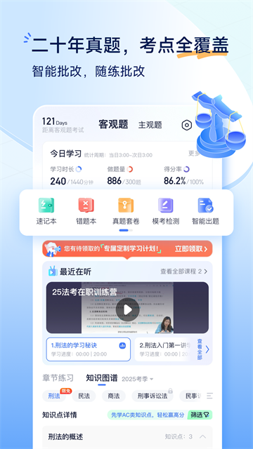 觉晓法考截图2