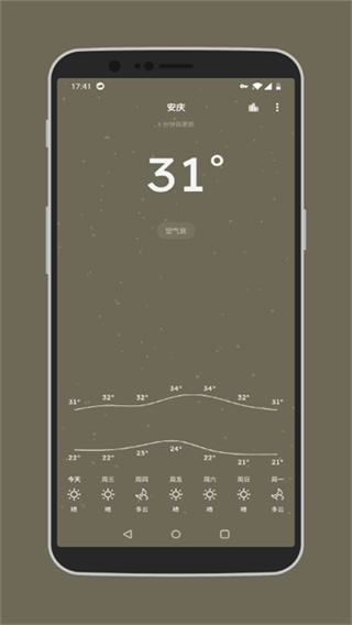 Pure天气截图3