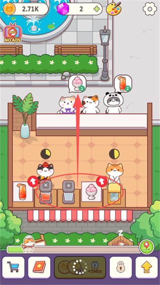 Cat Cooking Bar