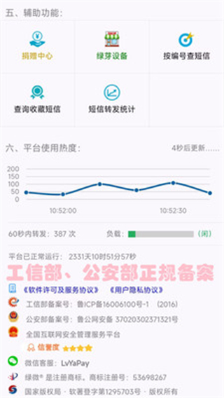 绿芽短信转发微信截图5