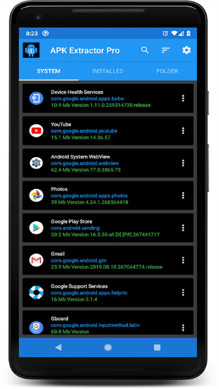 Apk Extractor Pro截图1