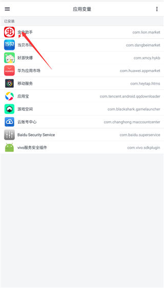 应用变量