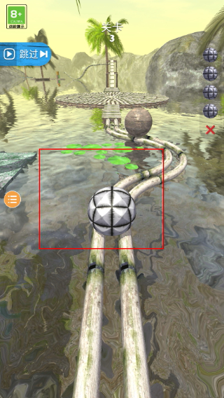 滚动冒险球goingballs