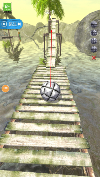 滚动冒险球goingballs
