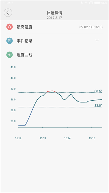 秒秒测智能体温计截图2