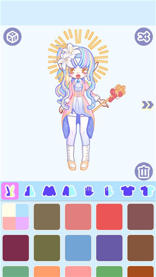 魔幻粉彩女孩萌拼平台截图4