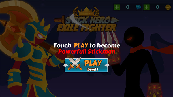 Stickmen Exile Fighter