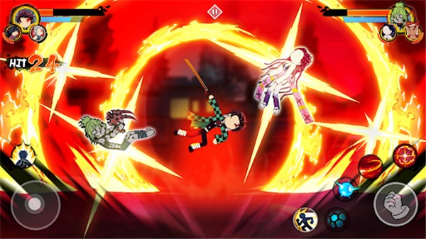 火柴人鬼灭之刃无限金币版截图3