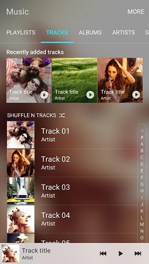 Samsung Music截图1
