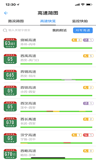 陕西高速截图2