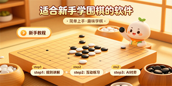 适合新手学围棋的软件