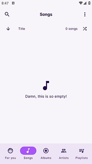 Symphony音乐播放器下载截图1