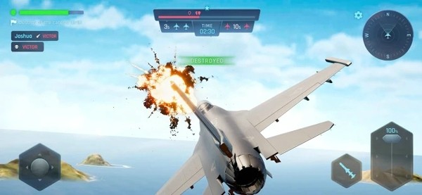 天空战士空战截图2