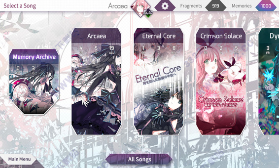 阿卡伊Arcaea手游截图3