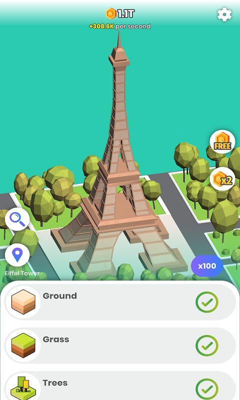 闲置建造世界著名建筑最新版截图1