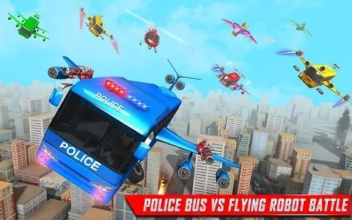警察巴士机器人2020截图1