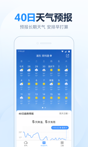 开心天气截图2
