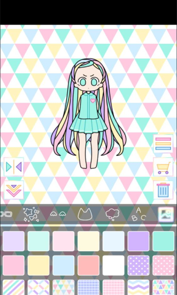 粉彩女孩游戏截图3