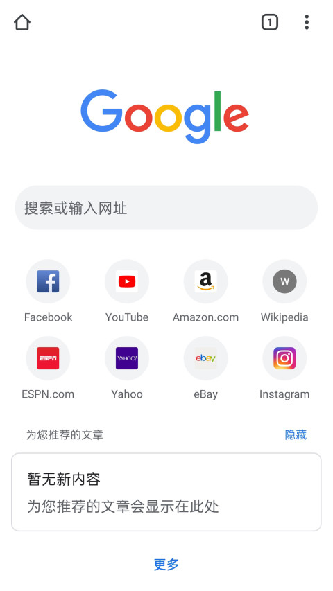 google浏览器安卓版截图2