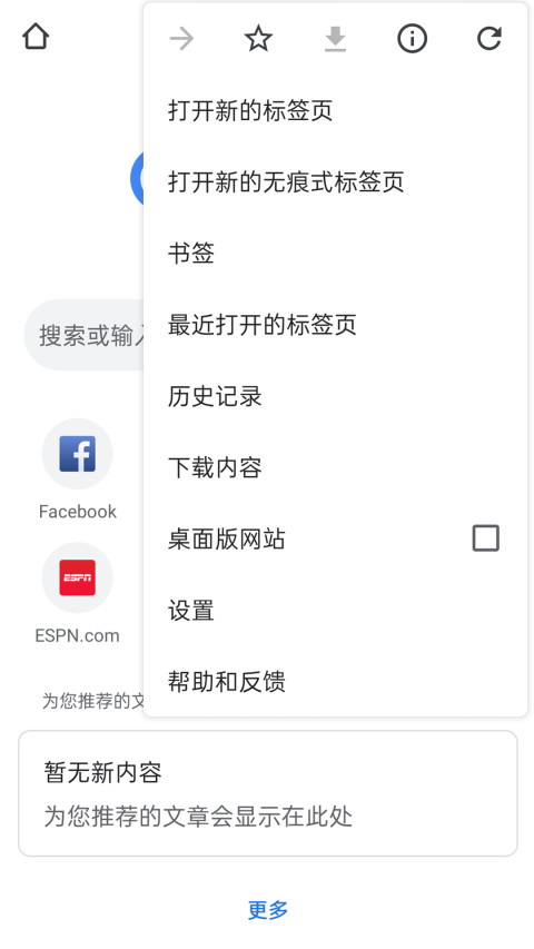 google浏览器安卓版截图3