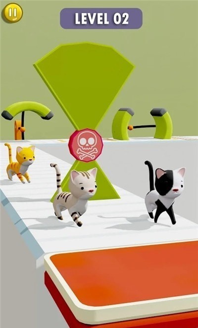 猫咪障碍赛3D截图2