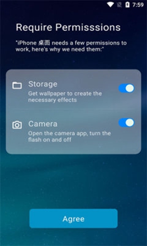 iPhone桌面布局截图1