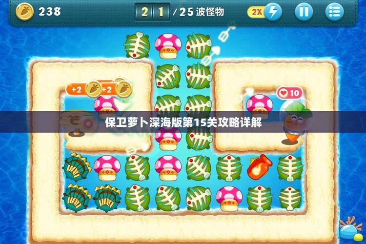 保卫萝卜挑战15攻略,解锁胜利的关键