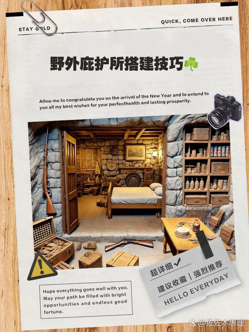 如何构建一座实用且舒适的生存避难所，你的生存指南